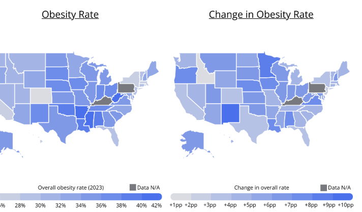 States With The Highest Obesity Rate